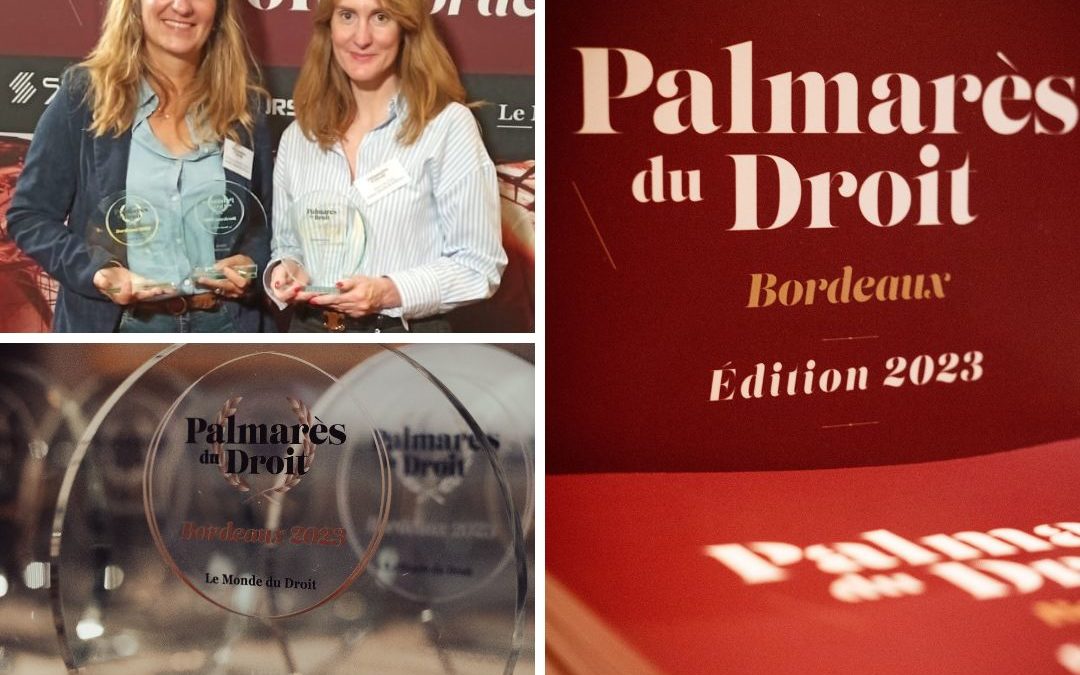 La Stream Team remporte 3 trophées au Palmarès du droit de Bordeaux Edition 2023