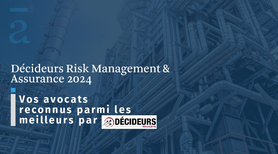 Distinction – Décideurs Risk Management & Assurance 2024